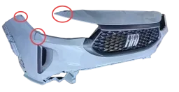 Parachoque Dianteiro Fastback2023 2024 2025 - Detalhe